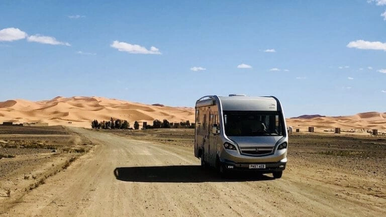 Driving a motorhome in Morocco